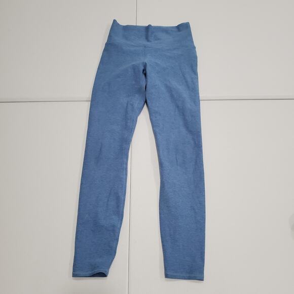 Vuori Pants - Vuori Leggings Clean Elevation Women XS Blue Heather High Rise Full Length VW444